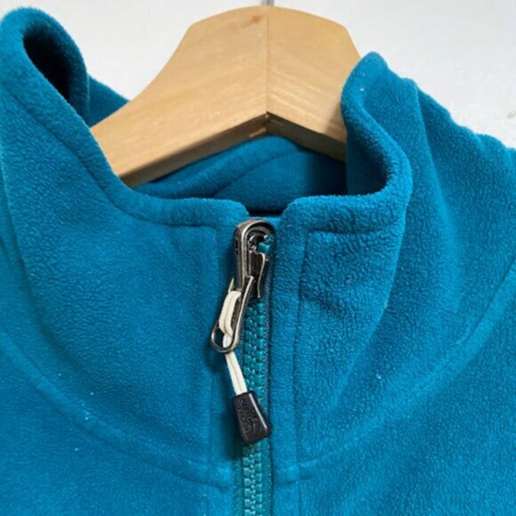 The North Face Women's Teal Fleece Full-Zip Jacket Size Medium - Picture 5 of 13
